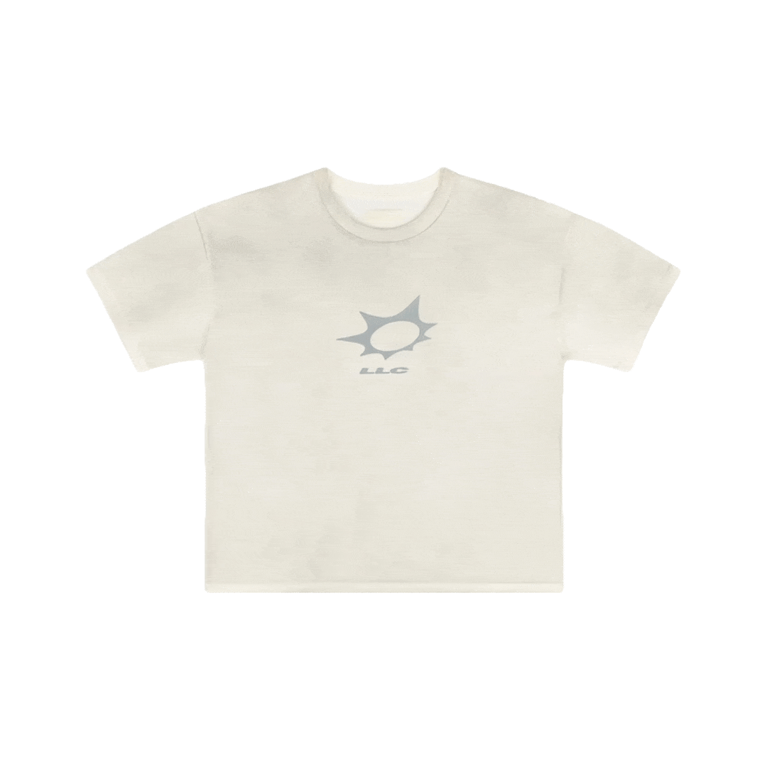 White Burst Tee