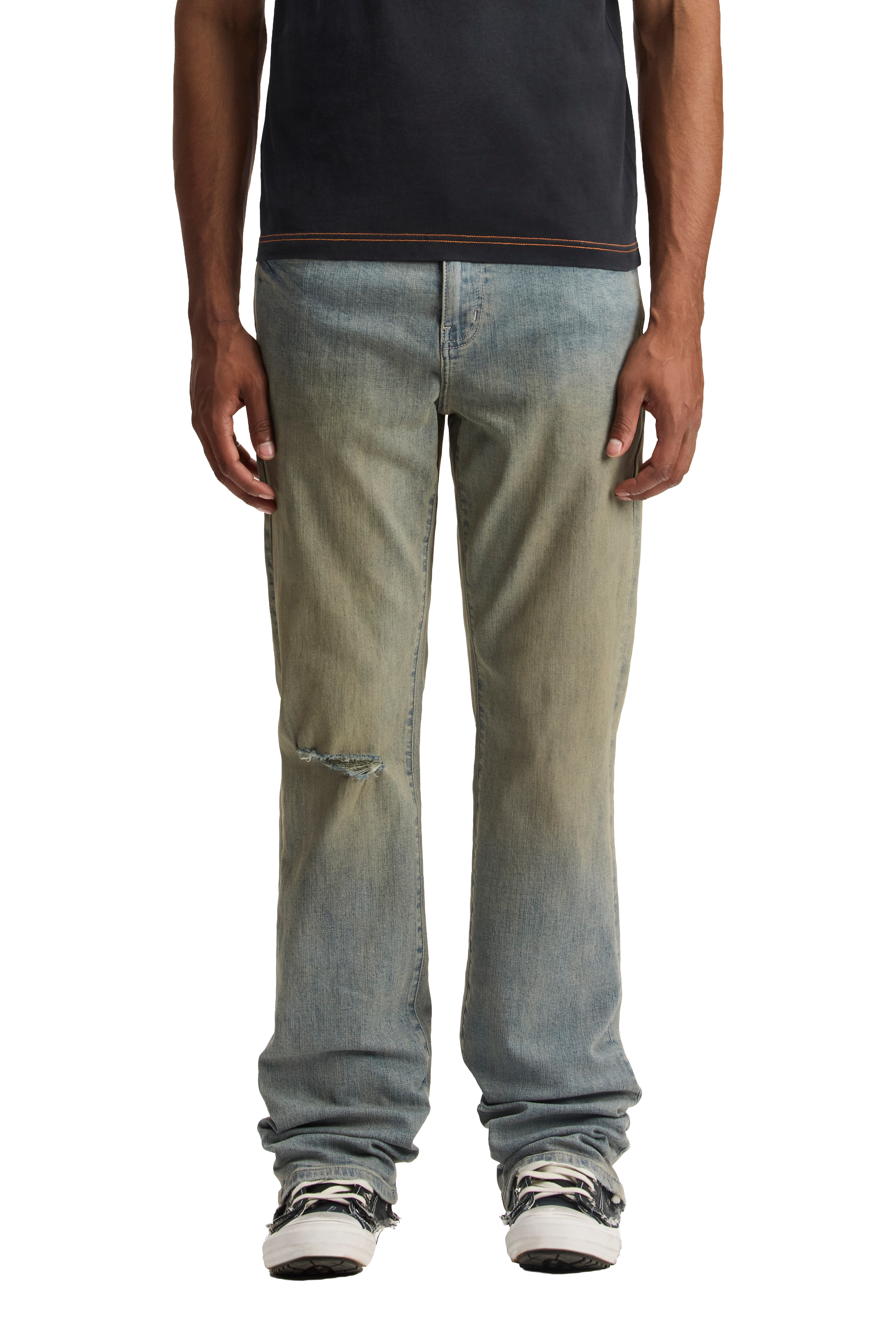 Ripped Flare Jean