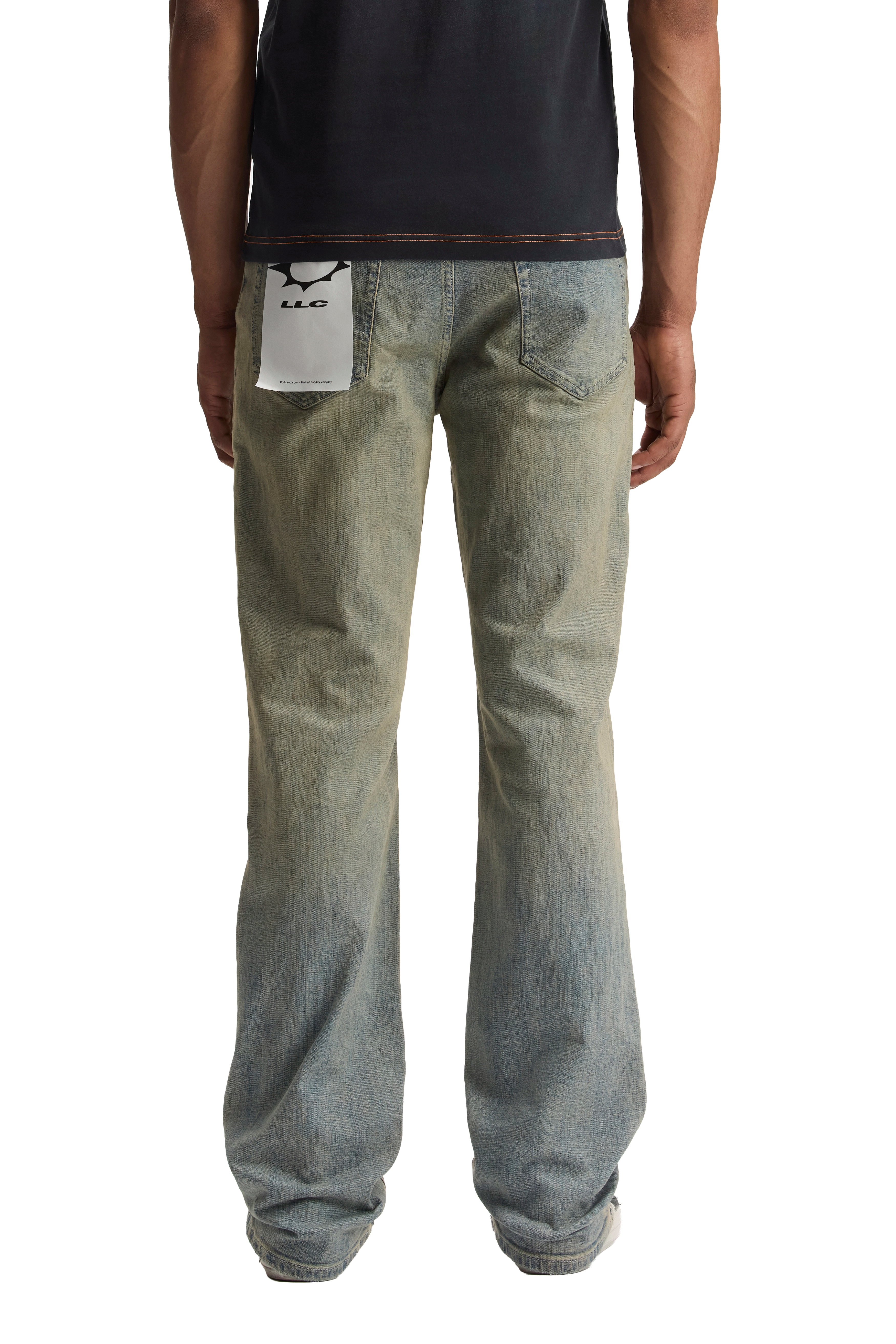Ripped Flare Jean