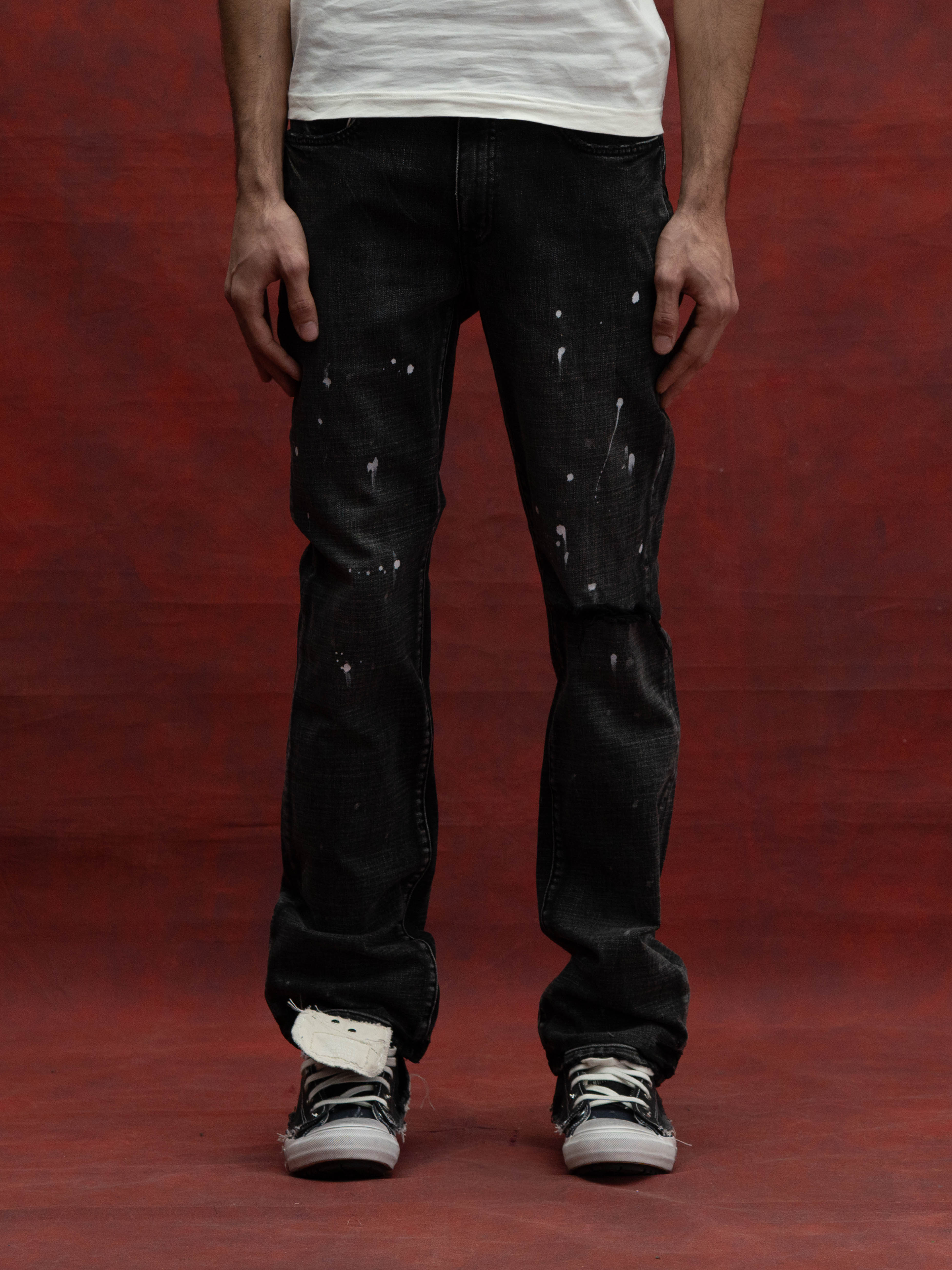 Painted Flare Jean