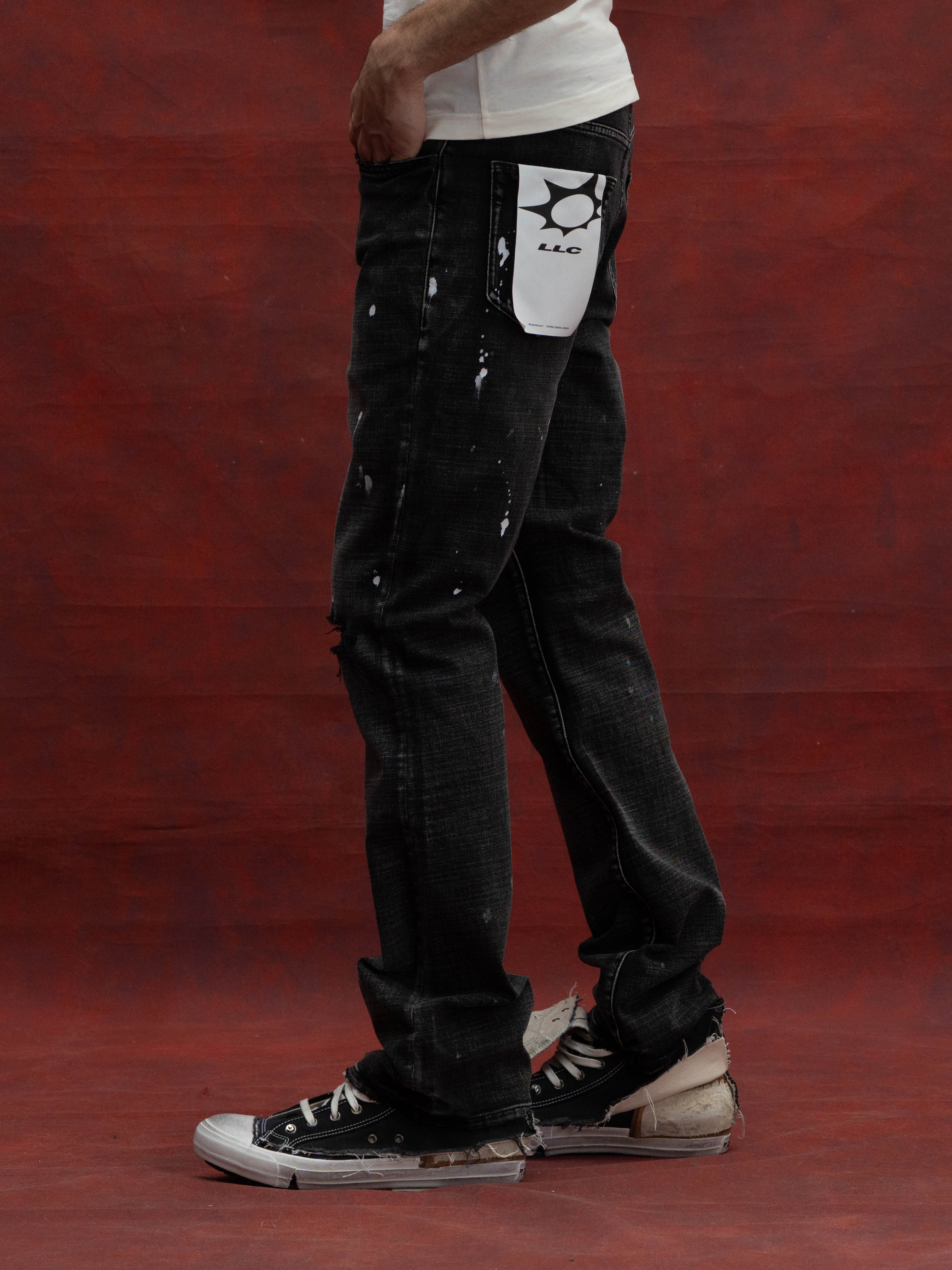 Painted Flare Jean